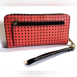 Fossil zip around wallet wristlet